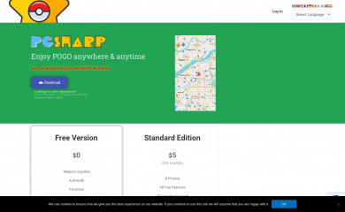 pgsharp.com screenshot