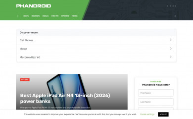 phandroid.com screenshot