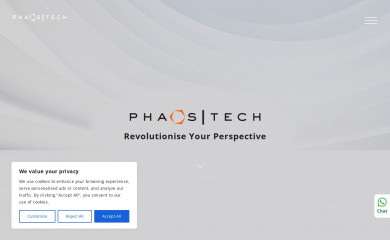 phaostech.com screenshot