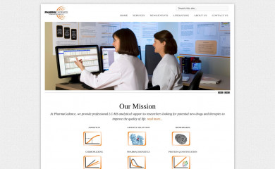 pharmacadence.com screenshot
