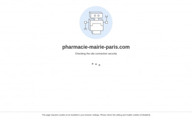 pharmacie-mairie-paris.com screenshot