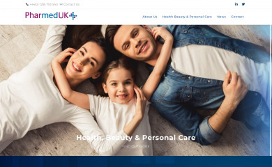 pharmed-uk.com screenshot