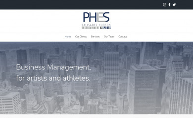 phentertainmentandsports.com screenshot