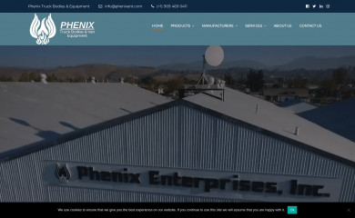 phenixtruckbody.com screenshot