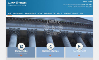 phelpsattorneys.com screenshot