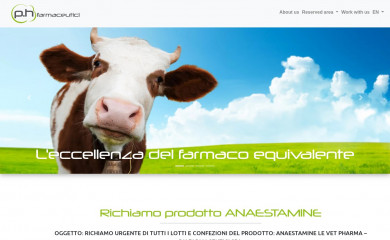 phfarmaceutici.it screenshot