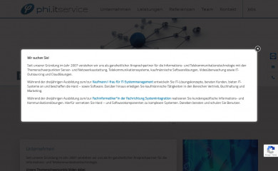 phi-itservice.de screenshot