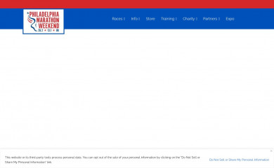 philadelphiamarathon.com screenshot