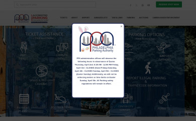 philapark.org screenshot