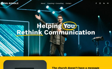 philbowdle.com screenshot