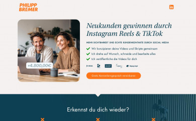 philippbremer.de screenshot