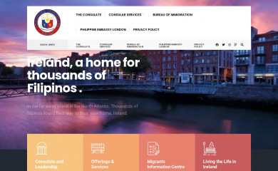 philippineconsulate.ie screenshot