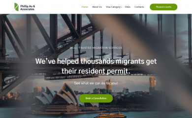 phillipau.com.au screenshot