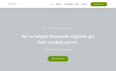 phillipau.com.au screenshot