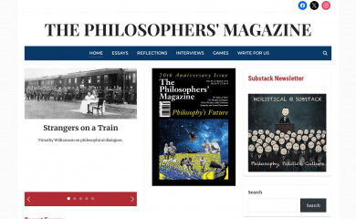 philosophersmag.com screenshot