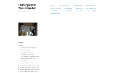 philosophischeversuchsreihen.at screenshot