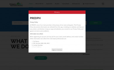 philrealestatedirectory.com screenshot