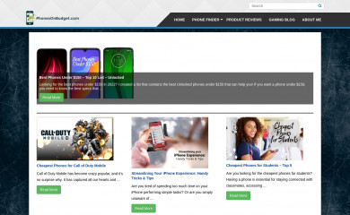 phonesonbudget.com screenshot
