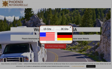phoenix-motorhomes.com screenshot