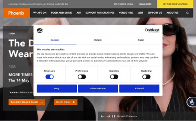 phoenix.org.uk screenshot