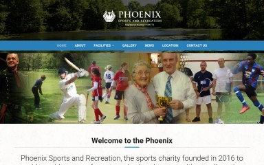 phoenixsportsrecreation.co.uk screenshot