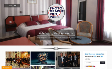 photographeproparis.com screenshot