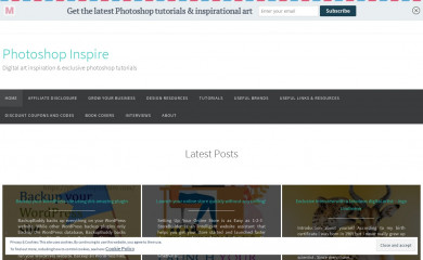 photoshopinspire.com screenshot