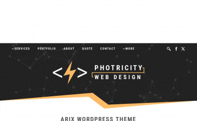 https://photricity.com/wordpress-themes/arix/ screenshot