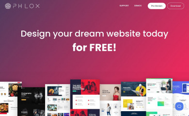 http://phlox.pro/ screenshot