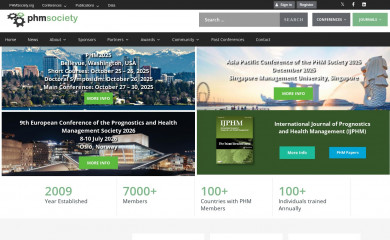 phmsociety.org screenshot