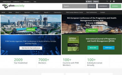 phmsociety.org screenshot