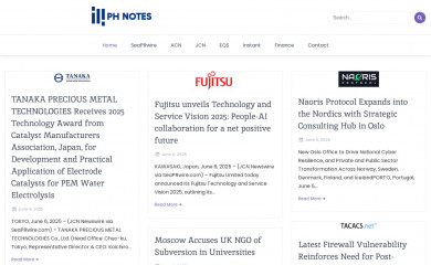phnotes.com screenshot