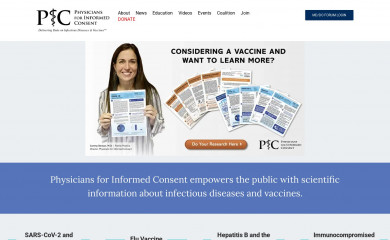 physiciansforinformedconsent.org screenshot