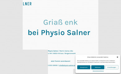 physio-salner.at screenshot