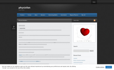 physixfan.com screenshot
