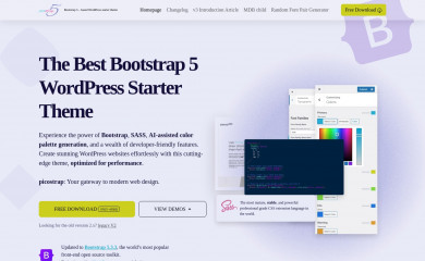 https://picostrap.com screenshot