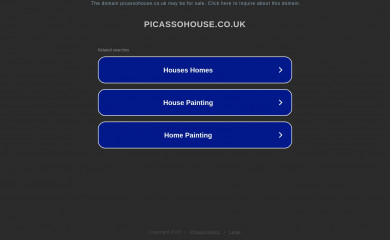 picassohouse.co.uk screenshot