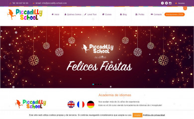 piccadilly-school.com screenshot