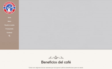 piccadillycoffee.es screenshot