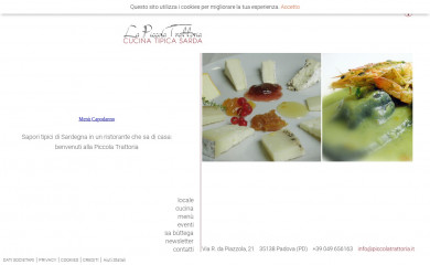 piccolatrattoria.it screenshot