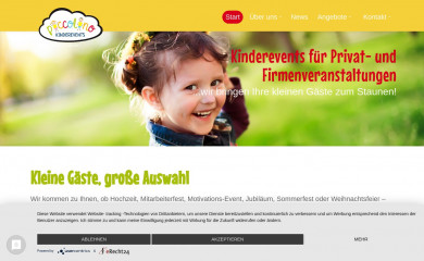 piccolino-kinderevents.de screenshot
