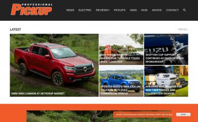 pickupand4x4.co.uk screenshot