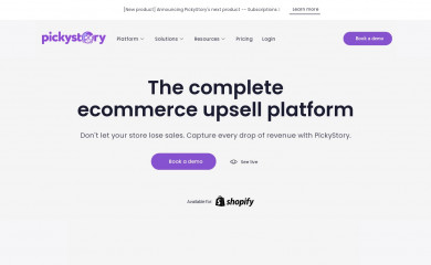 pickystory.com screenshot
