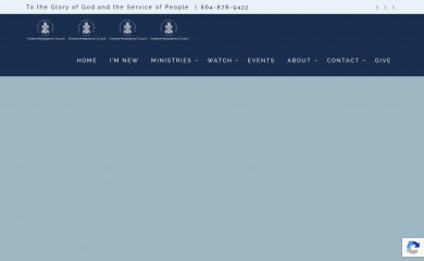 pickenspresbyterian.org screenshot