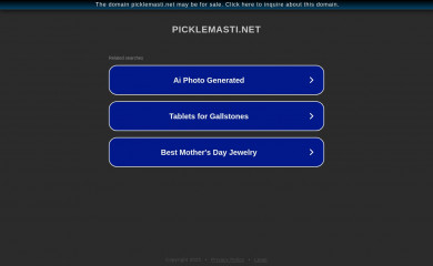 picklemasti.net screenshot