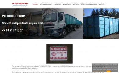 picrecuperation.fr screenshot