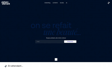 picture-element.fr screenshot