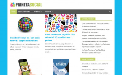 pianetasocial.it screenshot