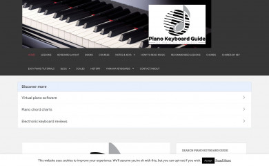 piano-keyboard-guide.com screenshot