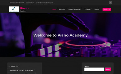 pianoacademy.co.nz screenshot